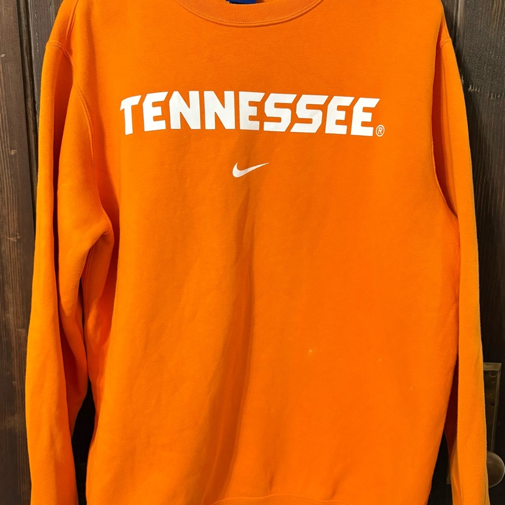 Nike Men's Center Swoosh Tennessee Volunteers Crewneck